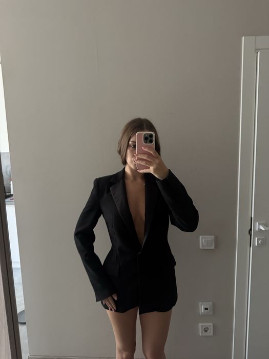 Приталеный пиджак zara