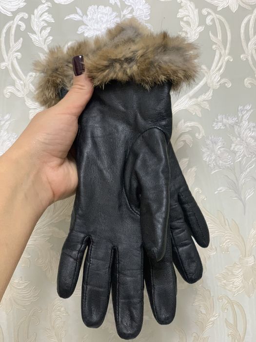 Рукавички шкіряні