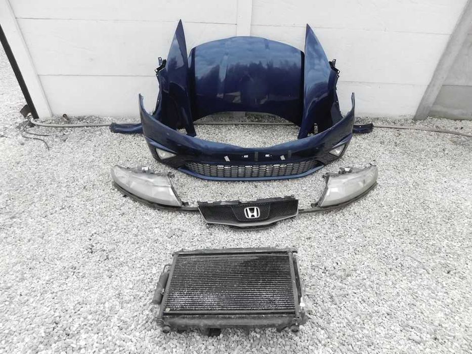Przód kpl Honda Civic UFO VII maska zderzak przedni lampy błotnik chło