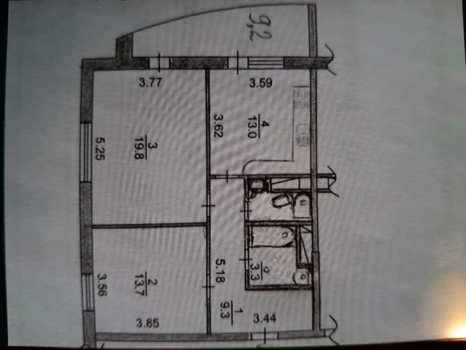 ЖК Парковий,Миколи Руденка,14ж,16/21пов.2кіин.,67/34/13м²,все окремо,л