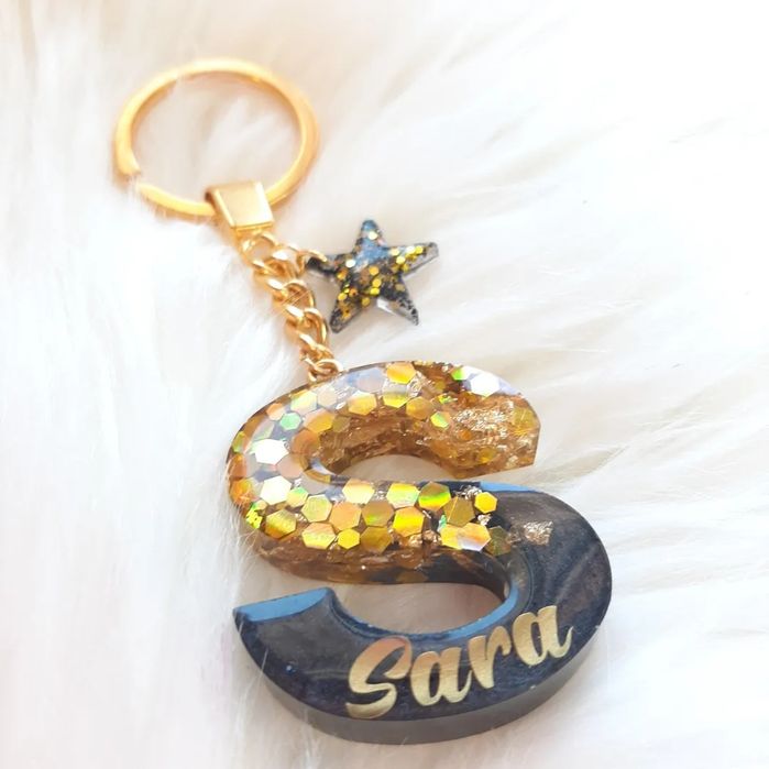 Porta Chaves personalizados Letra