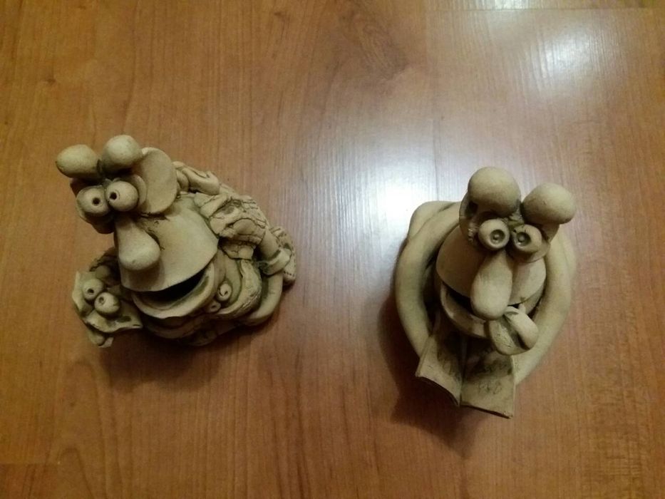 Картина в украинском стиле, лепка из глина, ручная работа.