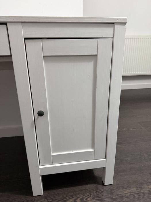 Biurko Hemnes biała bejca