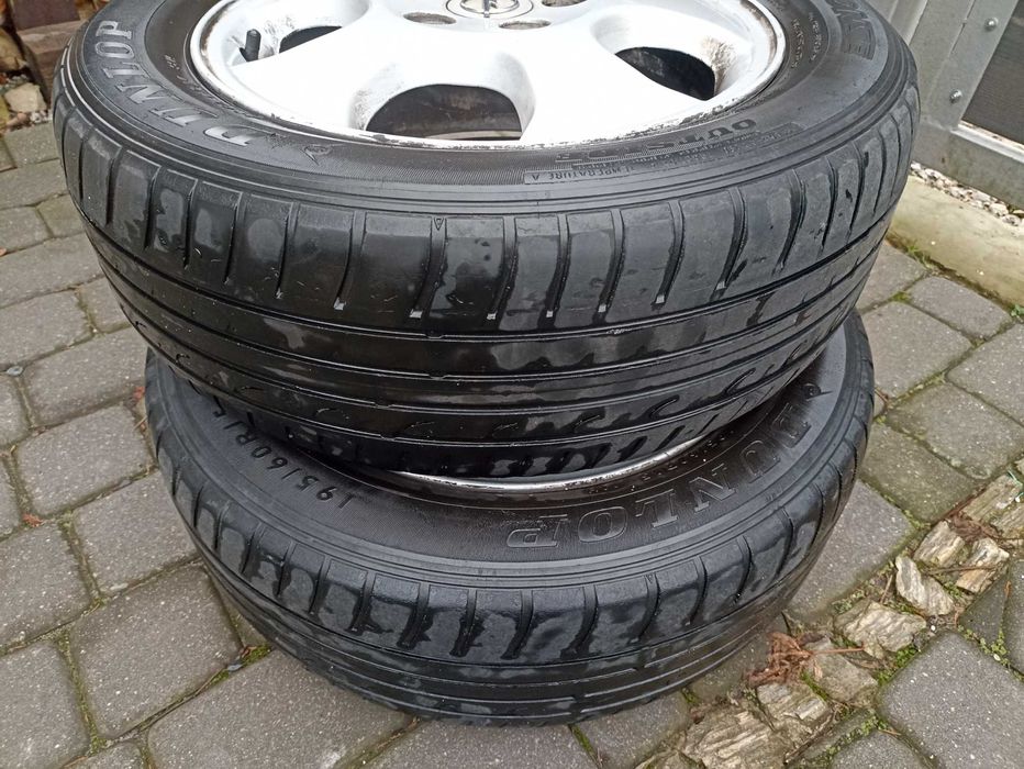 koła alufelgi opel astra g vectra meriva 5x110 opony 195/60 R15