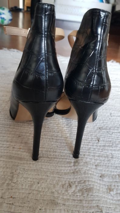 Czółenka szpilki Zara basic 39