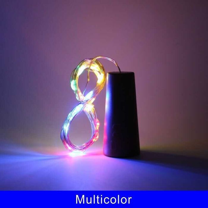 Rolha Led Branco ou RGB (Pack de 5 unidades)