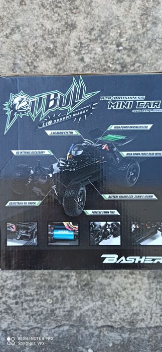 RC Brushless Pitbull 1/18