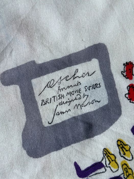 оригінальний колекційний шарф Ascher Ltd Artists’ Squares, James Mason