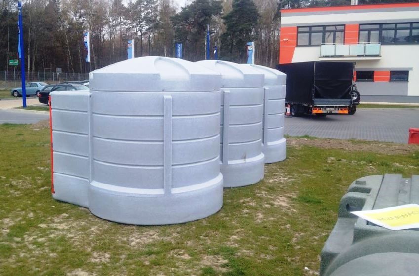 BIAŁYSTOK Zbiornik dwupłaszczowy na paliwo FORTIS X-TANK 2500L ON Dies
