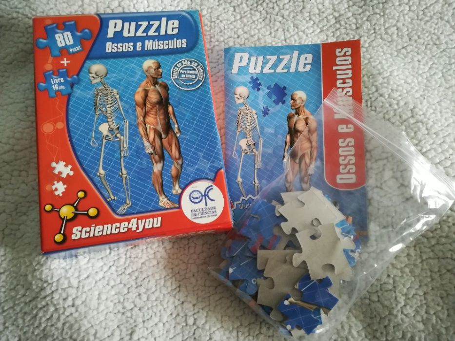 Puzzle Science4you - Ossos Músculos