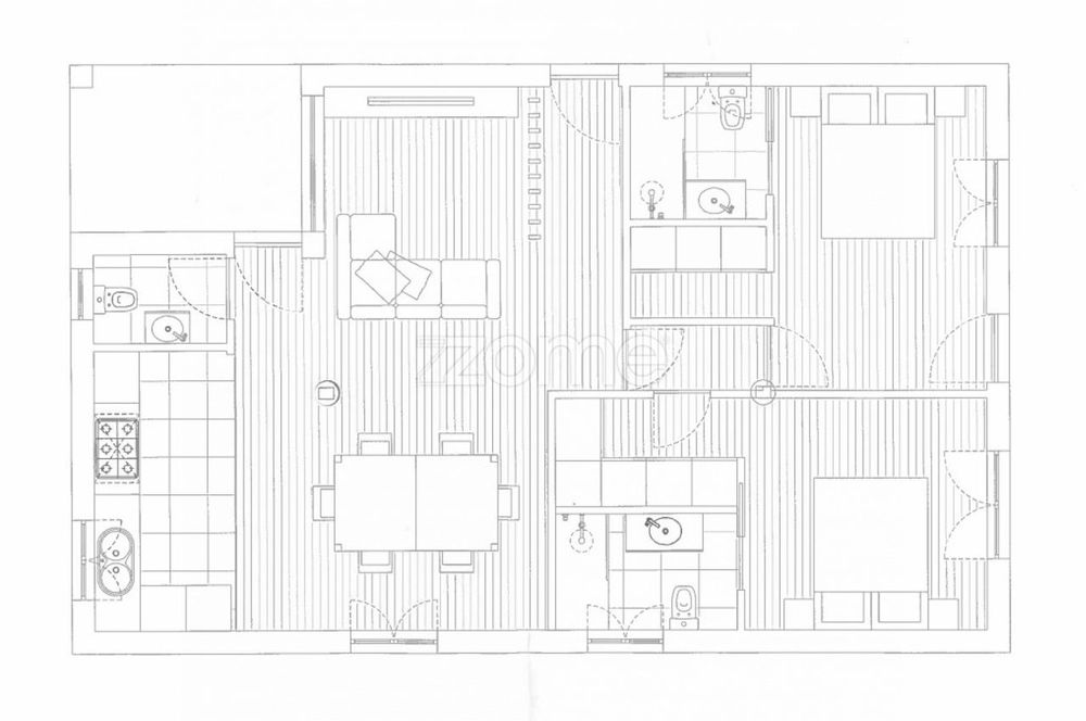 Andar moradia T3 para remodelar em Polvoreira, Guimarães