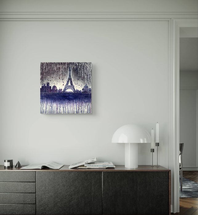Картина «Париж у зоряному сяйві»