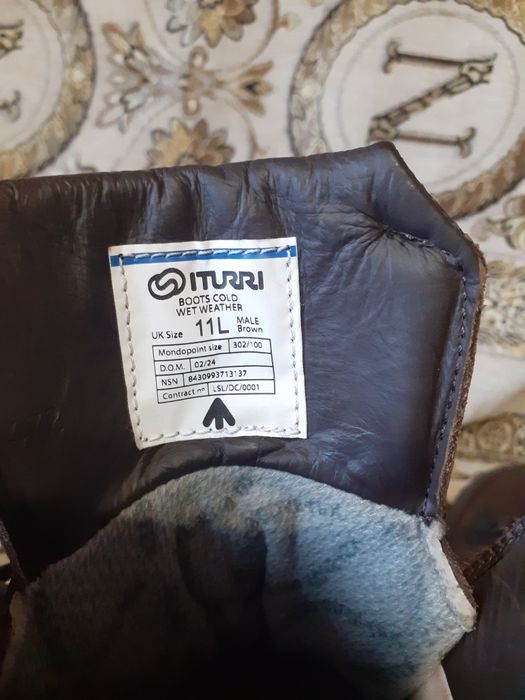 Берцы зимние ITURRI 44р Британия