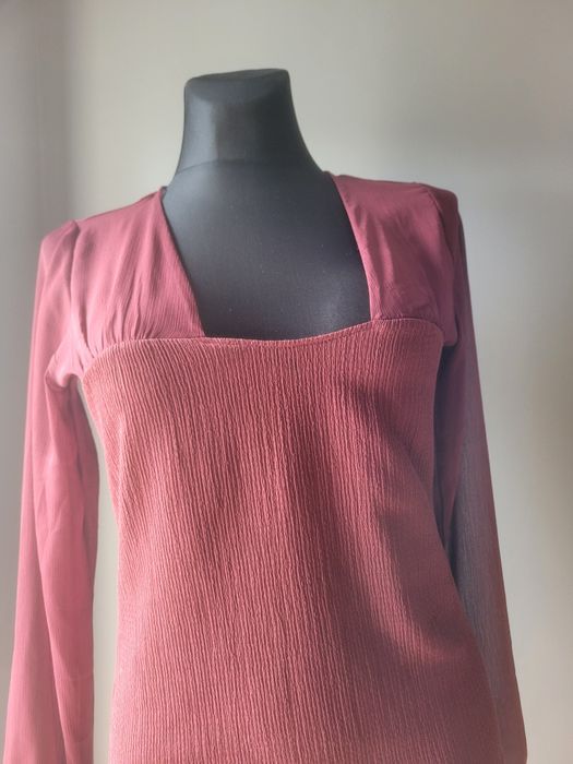 Bluzka Mohito roz. L kolor bordowy