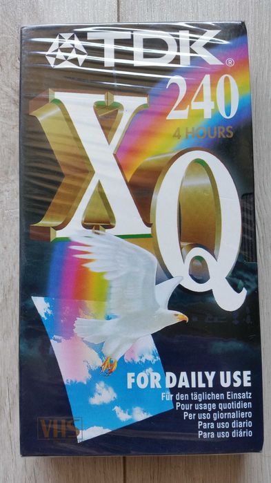 Kaseta VHS TDK E-240XQEB  nieużywana