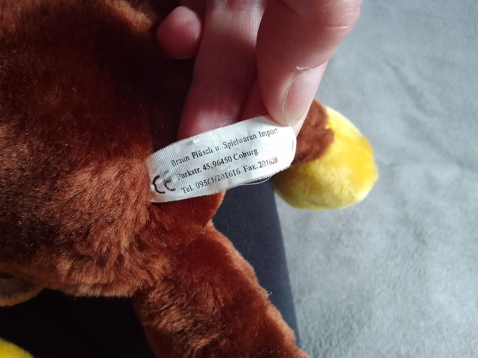 Łoś maskotka misiek pluszak prztulanka