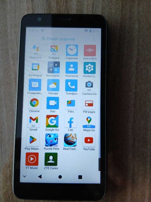 Мобільний телефон ZTE Blade L9 1/32GB Grey