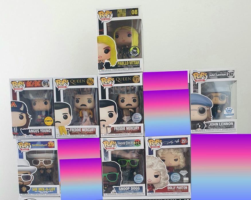 (3 fotos) Funko Pop Novos - Rocks, Marvel, DC, Disney - Desde 8 euros