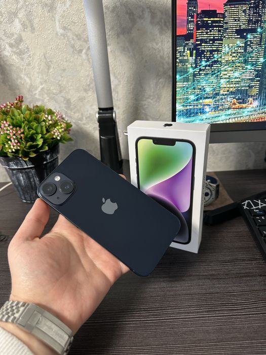 iPhone 14 128Gb • Идеал • Полный комплект • Гарантия • Айфон
