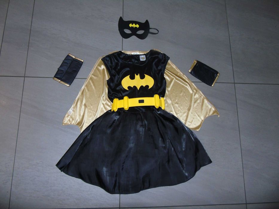 strój sukienka Batman-ka 6-8 lat