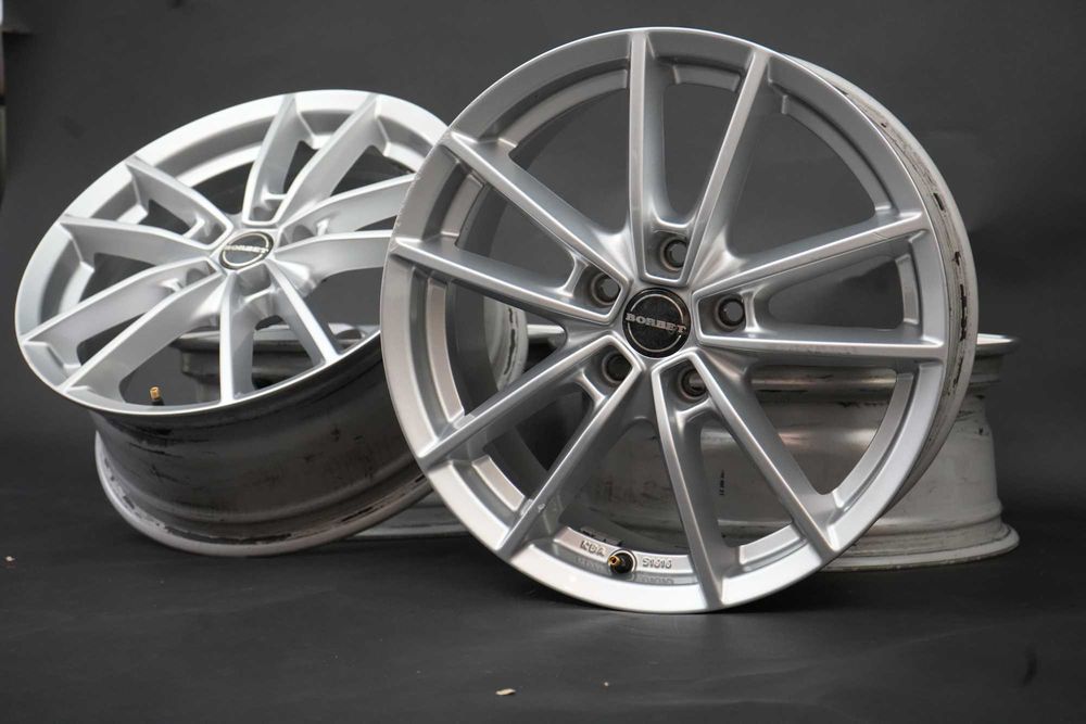 Alufelgi Felgi Borbet W 5x112 7J ET45 R17 VW Mercedes Seat Skoda Audi