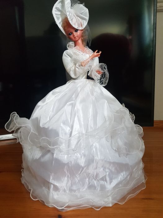 lalka piękna dama 62 cm wysoka PRL