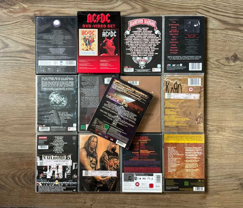 Офіційні DVD - Metal Rock Heavy Live Video