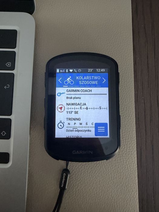 Garmin Edge 840 Solar TOPO mapy PL
