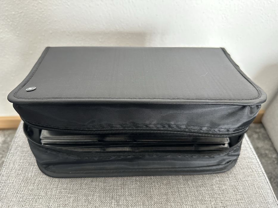 Hama Estojo para CD (porta CD com capacidade de 120 CD/DVD/Blu-rays)