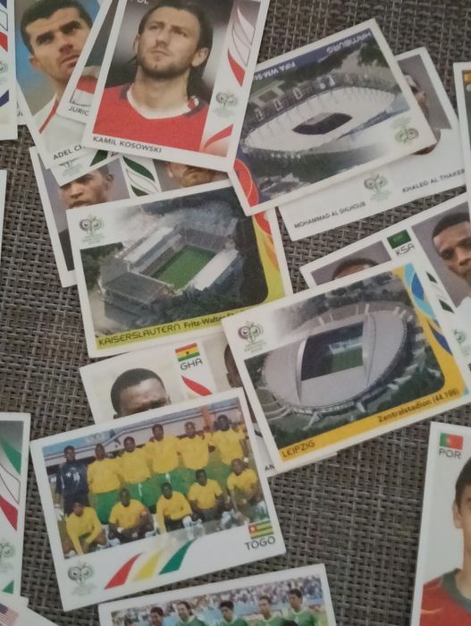 Lote de 40 cromos Mundial 2006