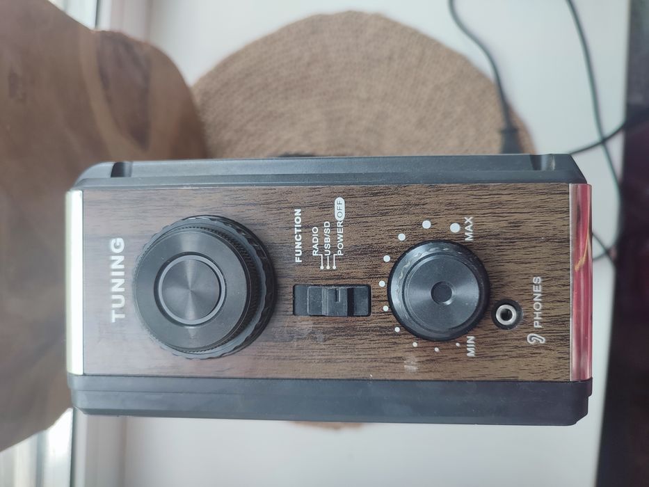 Радіоприймач Golon RX-9977 (usb,акумулятор,батарейки,220V)  Радио