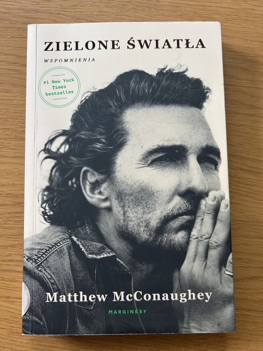Książka o Matthew McConaughey stan bdb