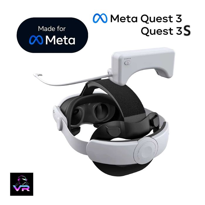‼️ Кріплення з батареєю Meta Quest 3, 3S Elite Battery Strap Oculus