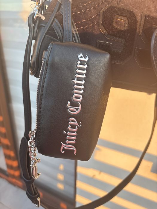 Mala czarna torebka juicy couture