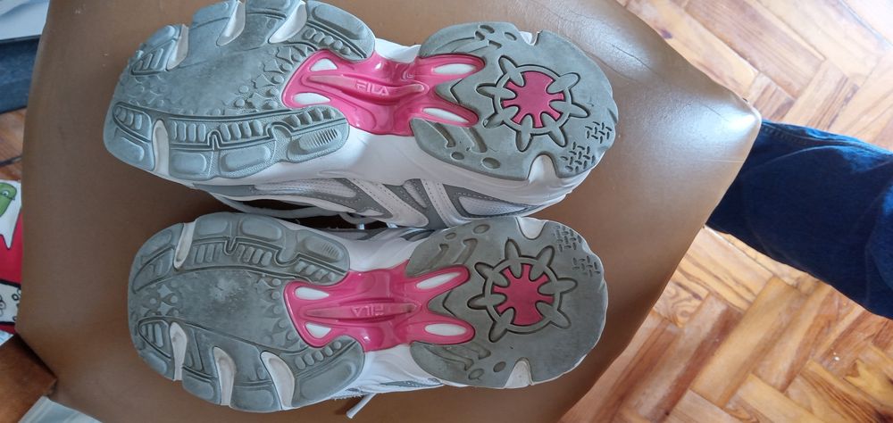 Salte!Toin Toin!coRra caminhE Sente-sapatilhas Fila9E-Sapatos5EDesde2E