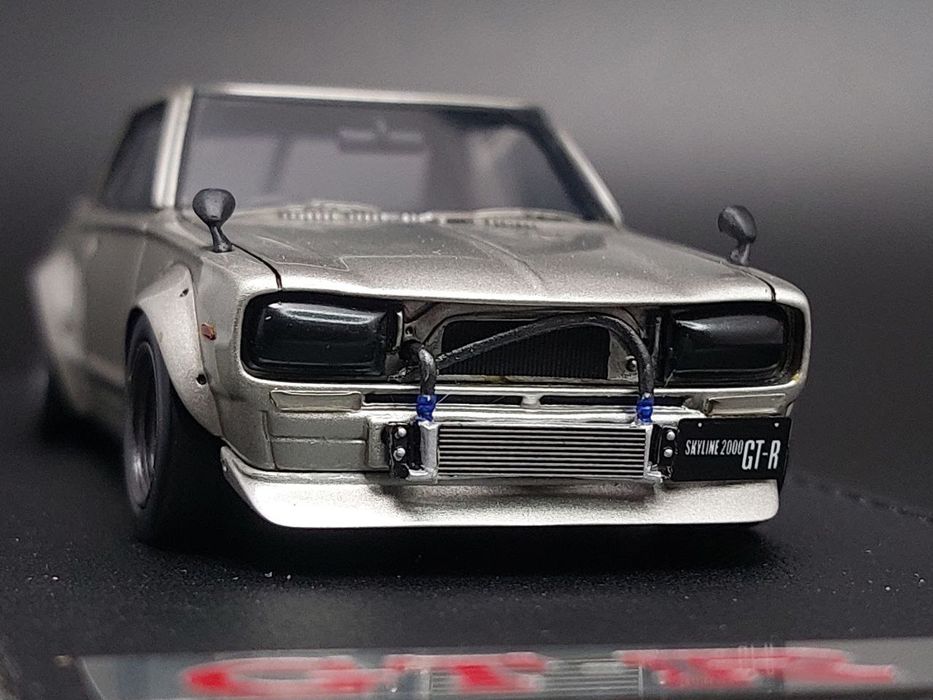 (ignition model) 1/43 Nissan Skyline 2000GT-R Semi Works масштабна мод