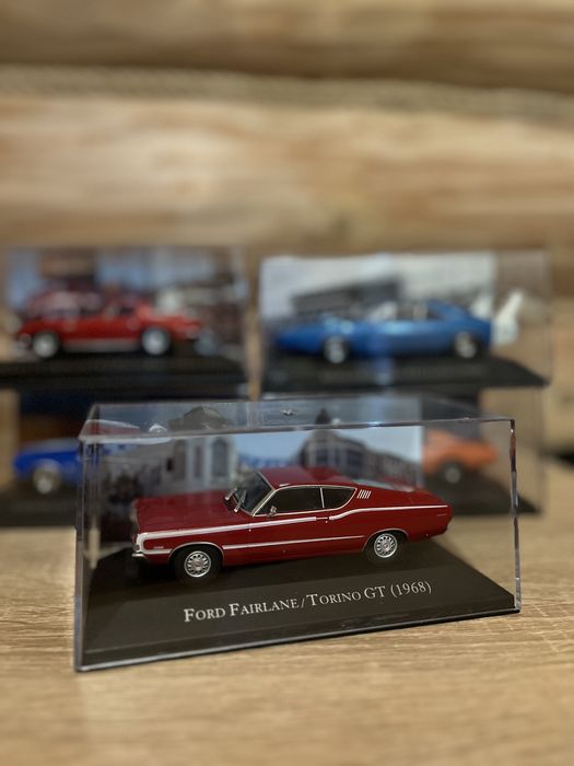 Машинки American Cars (4 моделі)1/43