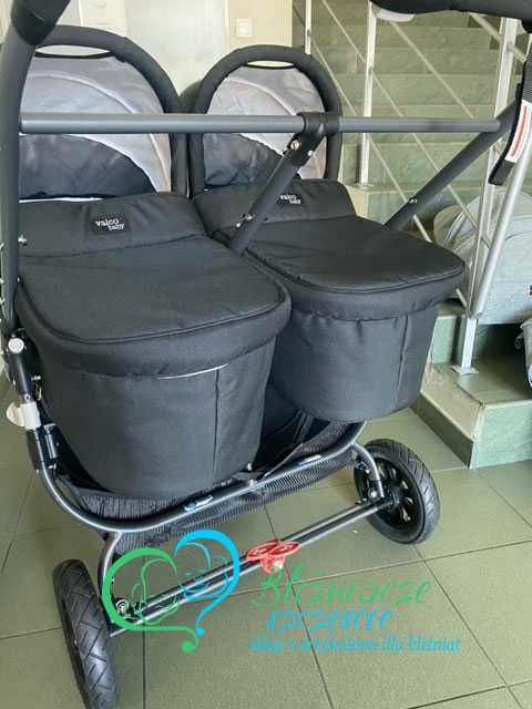 Wózek dla bliźniąt 2w1 Valco KOMIS