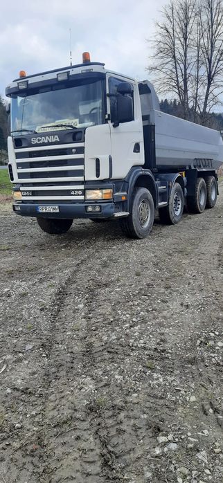 Scania SCANIA R124/420 8x4 wywrotka