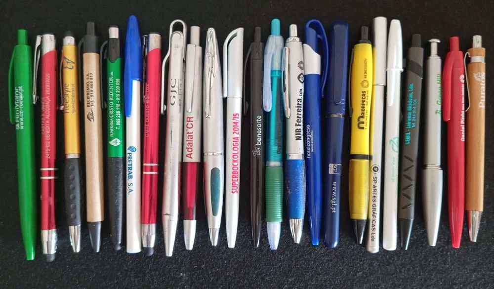 Caixa com Material Publicitário