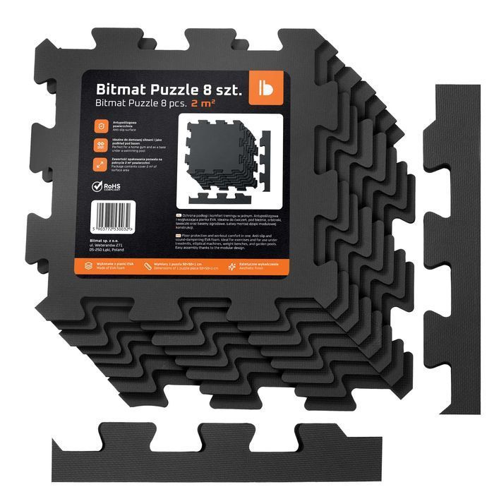 Mata pod basen pianka puzzle podkład gruba sztywna Bitmat 2m2