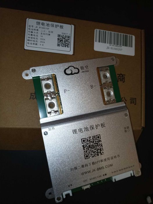 JK BMS B1A8S20P 4-8S 200(350)А 1A балансир Jikong смарт бмс smart bms