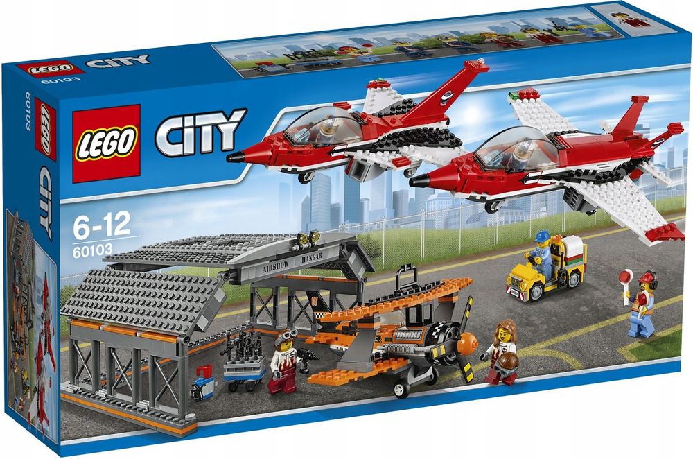 Lego City Lotnisko pokazy lotnicze 60103