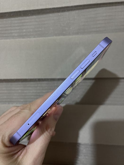 Apple iPhone 12 128  purple. Неверлок, акб 95%