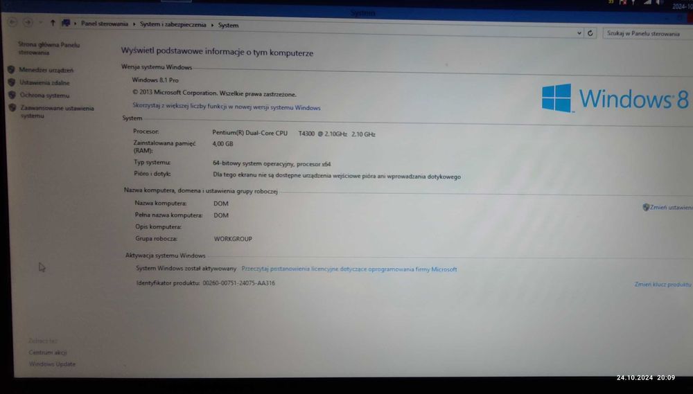 Laptop Asus K 50 IN 15,6 cala