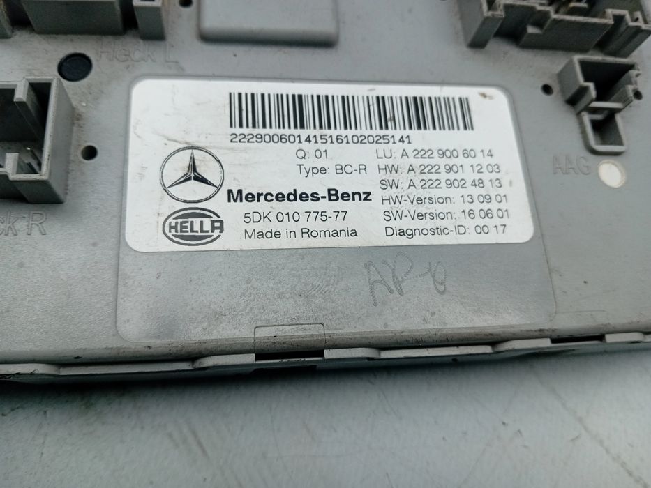 Caixa fusíveis / SAM / BSI MERCEDES-BENZ GLC (X253)
