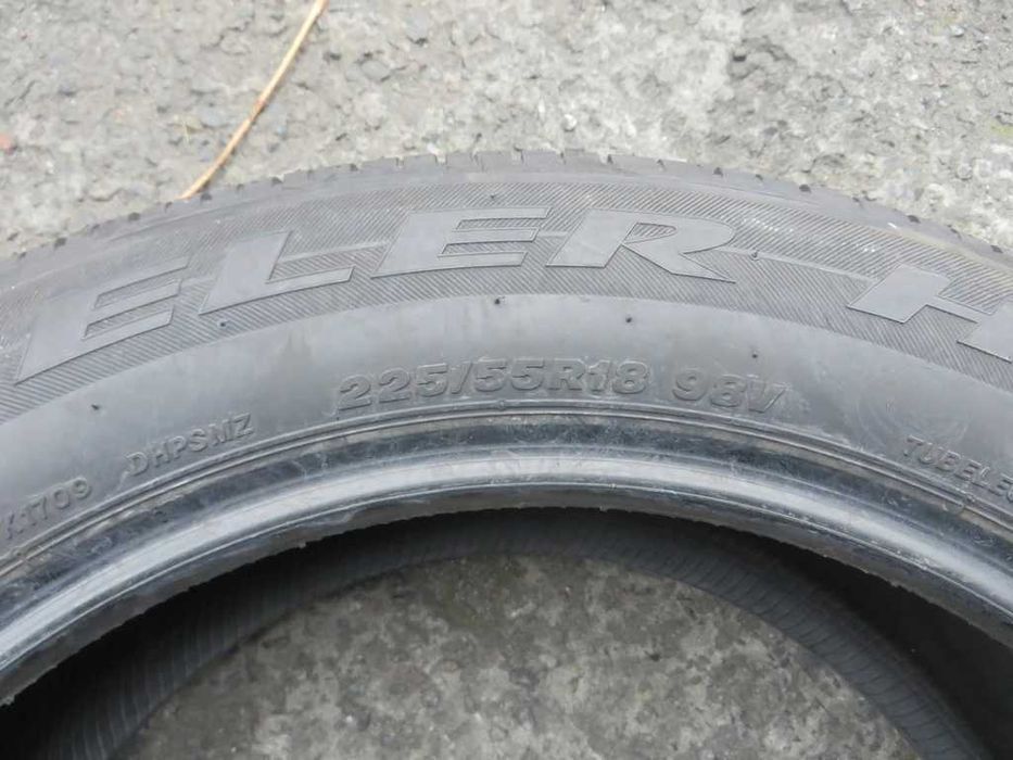 225/55 R18 98V Bridgestone DuelerH/PSport Літо 2штуки шини б/у