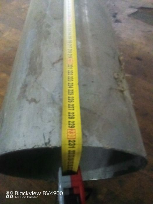 Труба з нержавіючої сталі 200діаметр, 2.3м