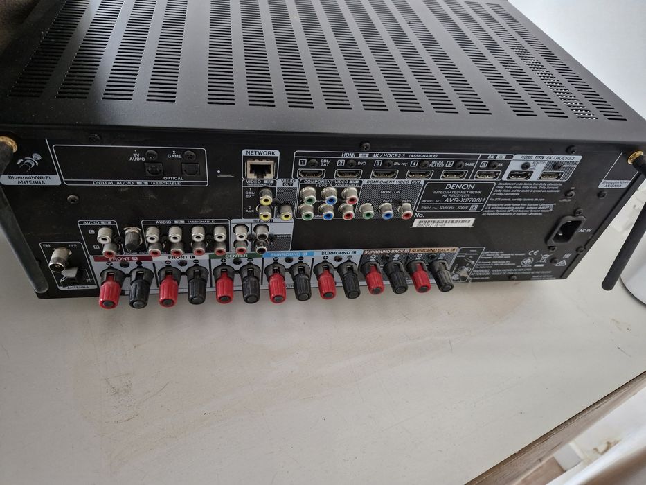 Amplituner Denon AVR-X2700H atmos, 8k, heos, earc, wifi