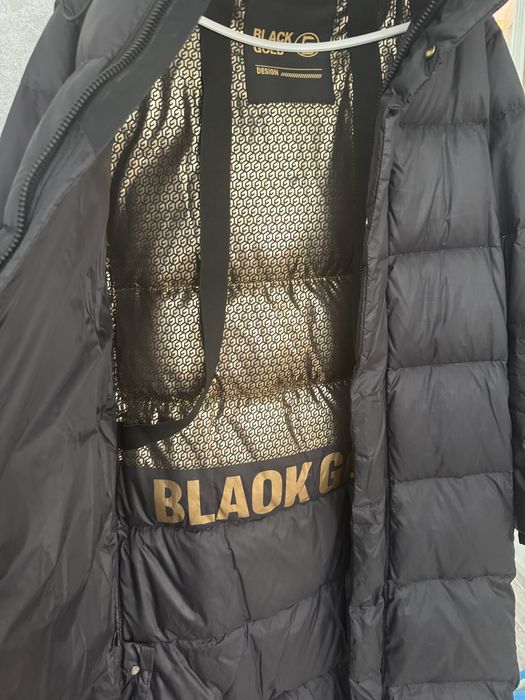 Пуховик жіночий black gold